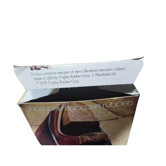 Tingley Weather Fashion Shoshoni Moccasin Rubbers Sz Medium (8.5-10) Overshoes - Picture 9 of 10